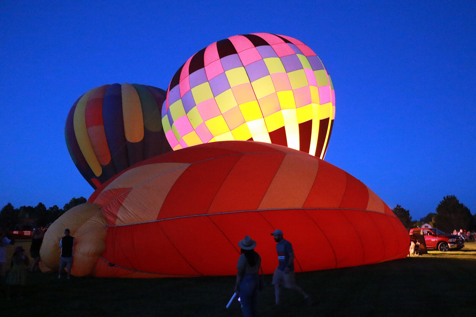 PHOTOS: Old West Night Glow Hot Air Balloon Festival 2022
